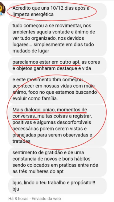 2 Teve mais animo e no casal teve mais dialogo